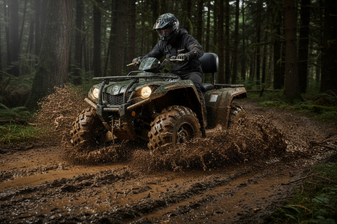 Tusk Megabite Tires on ATV