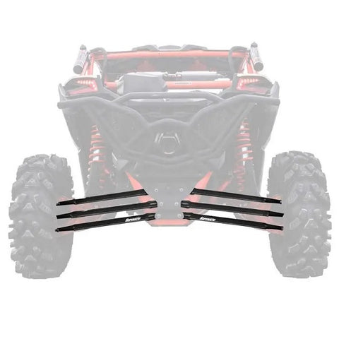 SuperATV Can-Am Maverick X3 Boxed Radius Arms - Black