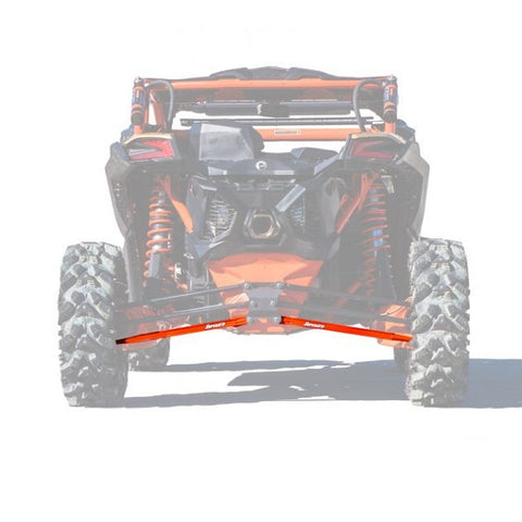 SuperATV Can-Am Maverick X3 Boxed Lower Radius Arms - Red