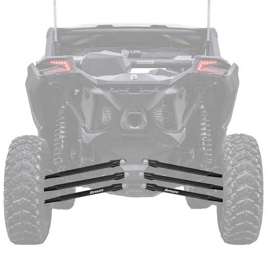 
                  
                    SuperATV Can-Am Maverick X3 Boxed Radius Arms Black
                  
                