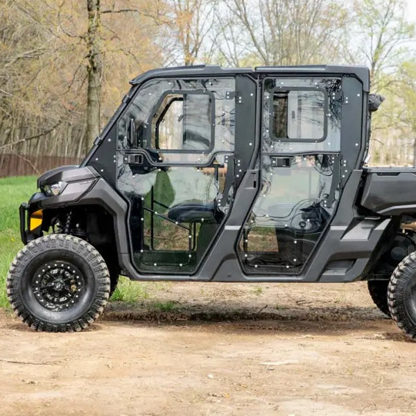 SuperATV Can-Am Defender Max HD8 Convertible Cab Enclosure Doors