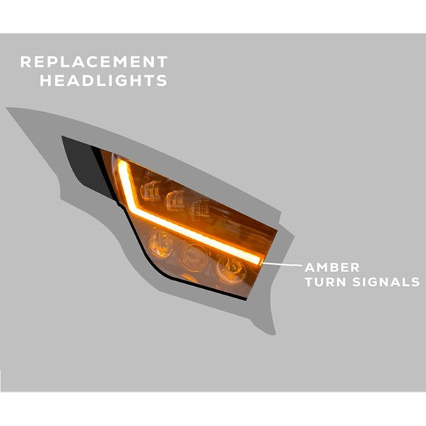 
                  
                    WD Replacement Headlights with Built In Turn Signals
                  
                