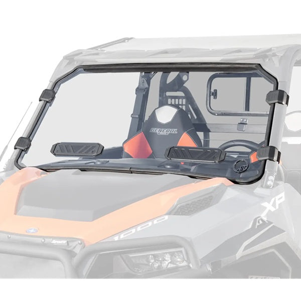 SuperATV Polaris General 1000 Scratch Resistant Vented Full Windshield