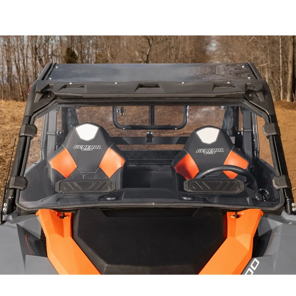 SuperATV Polaris General 1000 Scratch Resistant Vented Windshield