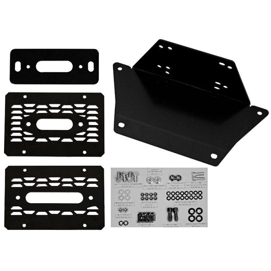 SuperATV Winch Mounts for Polaris Ranger Models