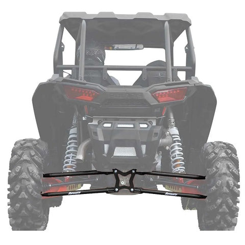 SuperATV Polaris RZR XP Turbo Rear Radius Arms Black
