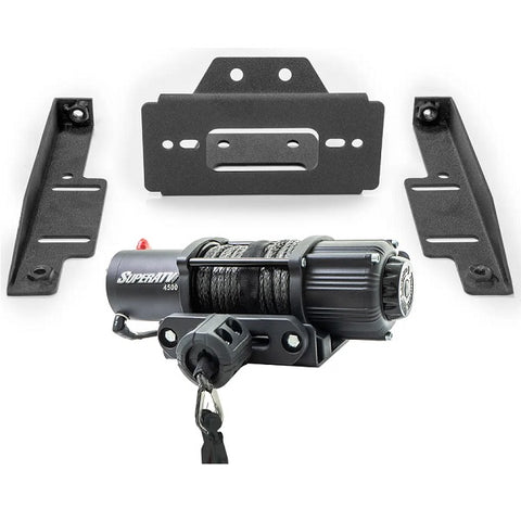 SuperATV Polaris RZR 570 4500 Winch & Mount 