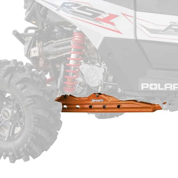 SuperATV Polaris RZR RS1 Rear Trailing Arms Orange