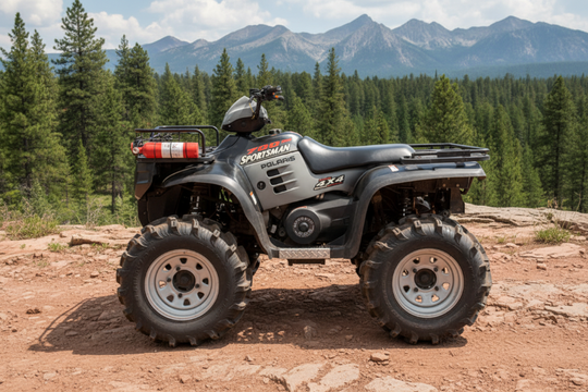 
                  
                    Kenda Executioner on Polaris Sportsman 700 ATV
                  
                
