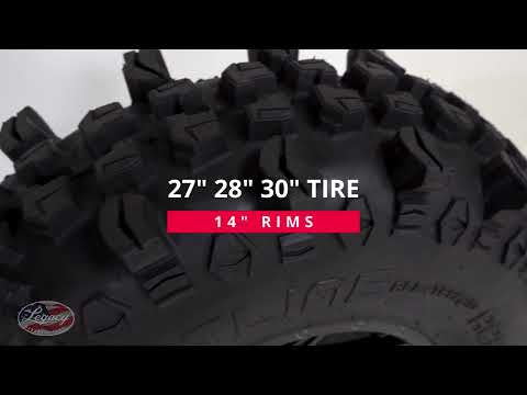 Frontline ACP Tire & Wheel Kits 28x10-14 on 4/137 Wheels