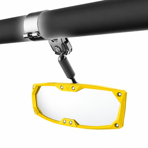 Seizmik Halo-R UTV Rearview Mirror - Yellow Bezel
