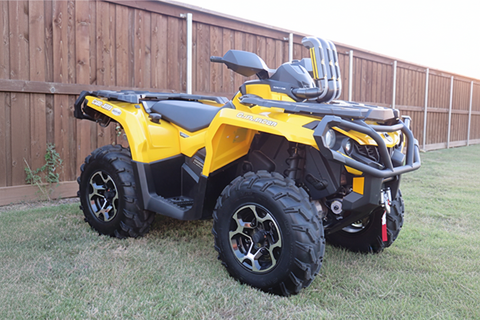 SYA Can-Am Outlander G2 Warrior Riser Snorkel Kit on ATV