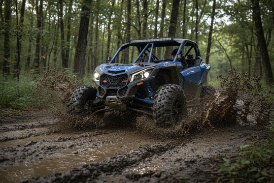 
                  
                    Tusk Megabite Tires on UTV
                  
                