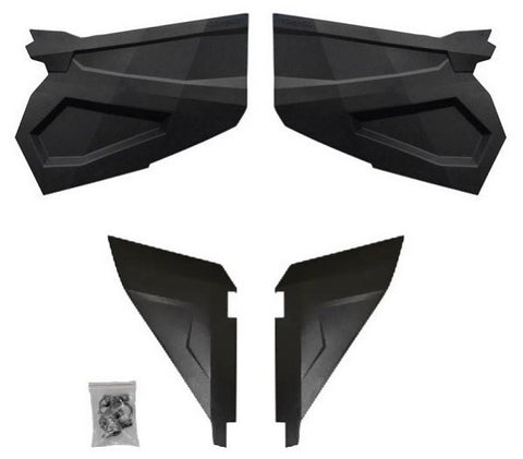 SuperATV Plastic Door Kit with Side Panels Polaris RZR XP Turbo
