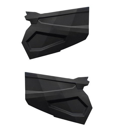 SuperATV Plastic Door Kit for Polaris RZR XP Turbo - 2 Door Models