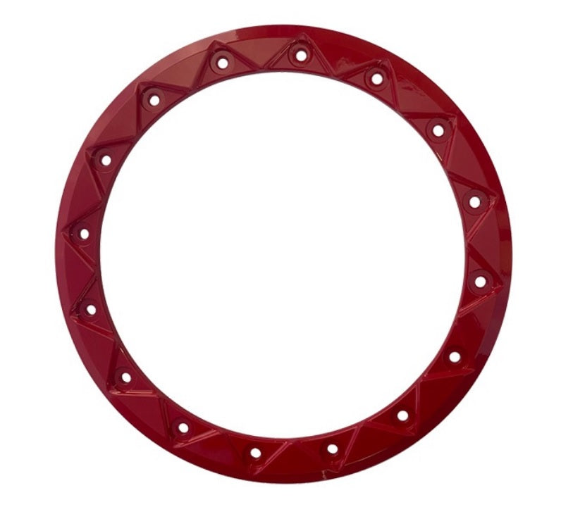 Frontline 223 BeadLock Wheel Milled Red Ring