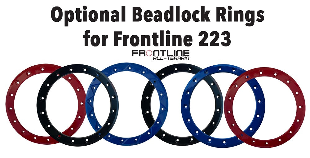 Frontline 223 BeadLock Wheel Colored Rings