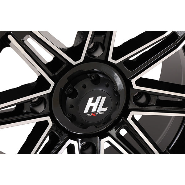 High Lifter HL22 Gloss Black & Machined Wheels 4/156