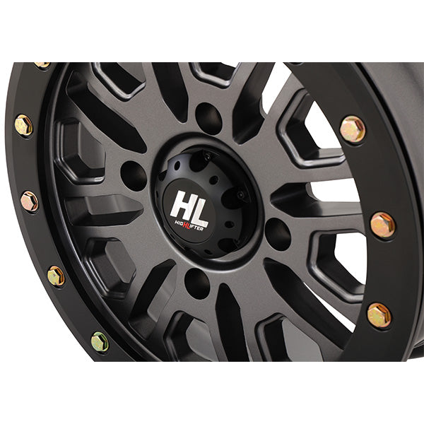 High Lifter HL23 Gun Metal Grey Beadlock Wheels - 14x7