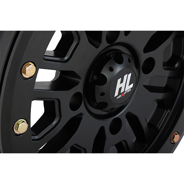 High Lifter HL23 Matte Black Beadlock Wheels - 15x7