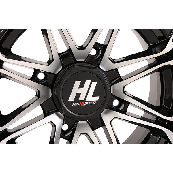 High Lifter HL3 Gloss Black & Machined Wheels - 12x7