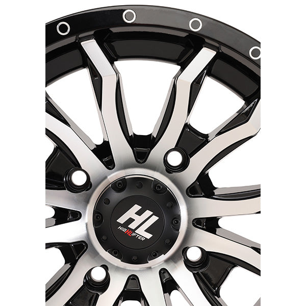 High Lifter HL21 Gloss Black & Machined Wheel - 14x7