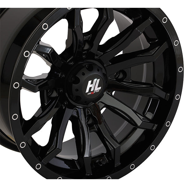 High Lifter HL21 Gloss Black Wheels - 14x7