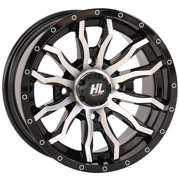 High Lifter HL21 Gloss Black & Machined Wheel