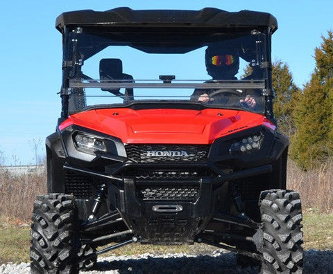 SuperATV Honda Pioneer 1000 Flip Windshield