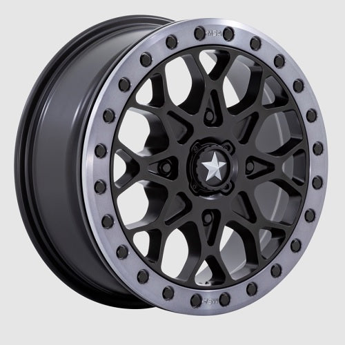 Motosport Alloys M48 Portal Black & Gray Beadlock Wheels