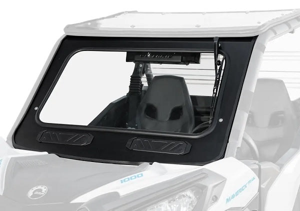 SuperATV Glass Windshield for Can Am Maverick Trail Models