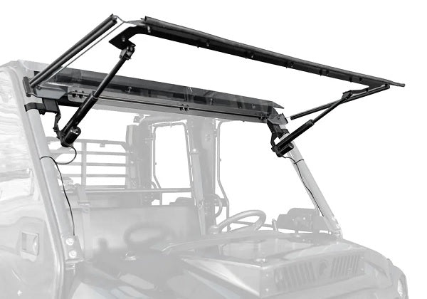 SuperATV MaxDrive Power Flip Windshield Kawasaki Mule Pro Models