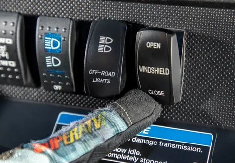 Kawasaki Mule Pro FX Power Flip Up Windshield Switch