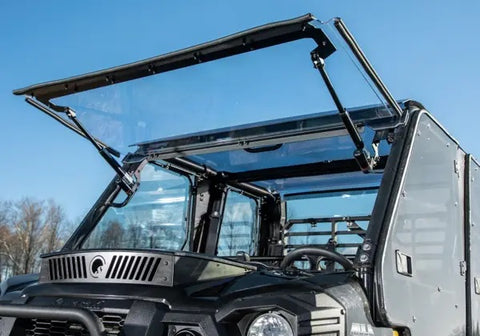 Kawasaki Mule Pro DX Power Flip Up Windshield