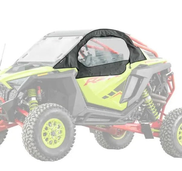 SuperATV Soft Cab Enclosure Upper Doors for Polaris RZR Pro R Models