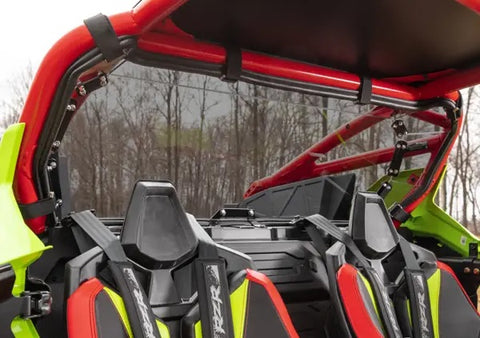 SuperATV Soft Cab Enclosure Upper Doors Dark Tint Window Polaris RZR Pro R