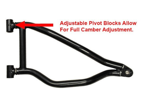 SuperATV Polaris RZR 900 XP-4 High Clearance A-Arms Camber