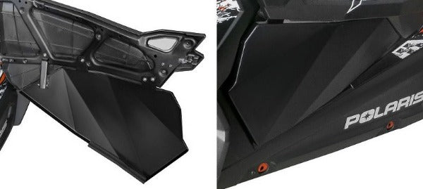 Rival Lower Door Inserts for Polaris RZR S 900 Open Closed