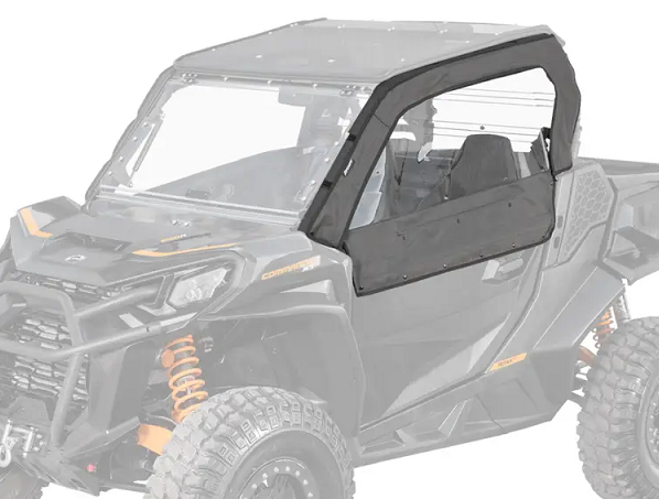 SuperATV Can Am Commander Primal Soft Cab Enclosure Upper Doors