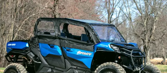 
                  
                    SuperATV Can Am Commander 1000R Max Primal Soft Cab Enclosure Upper Doors
                  
                