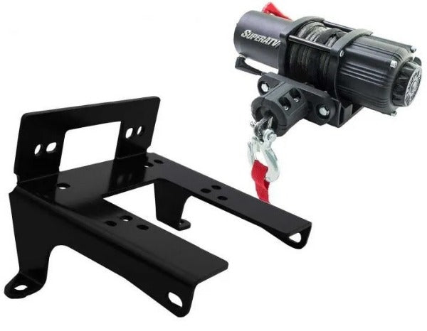 SuperATV Can Am Commander Winch and Winch Mounts