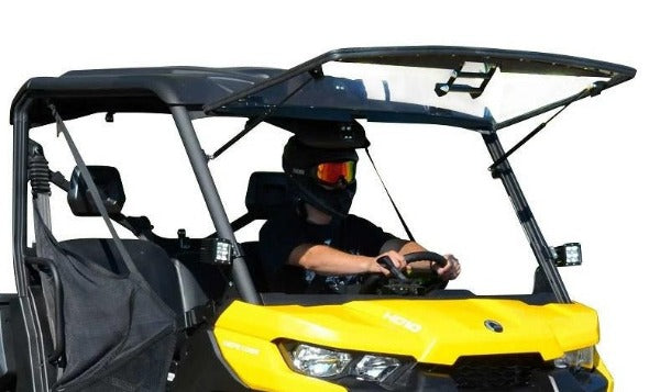 SuperATV Can Am Defender Flip Windshields