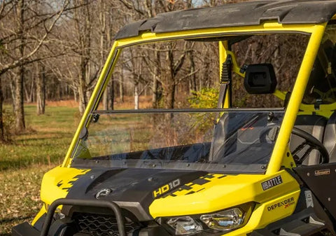 SuperATV Can Am Defender 3 in 1 Windshield Half