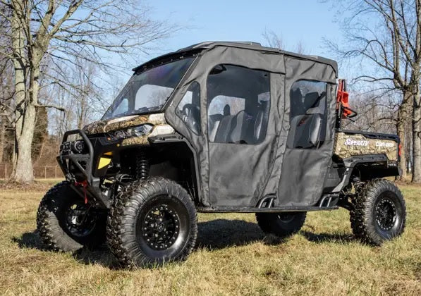 SuperATV Primal Soft Cab Enclosure Doors Can Am Defender HD10 Max Models