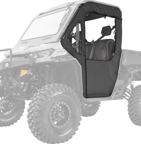 SuperATV Primal Soft Cab Enclosure Doors for Can Am Defender Models