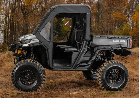 SuperATV Primal Soft Cab Enclosure Doors for Can Am HD9 Defender Models