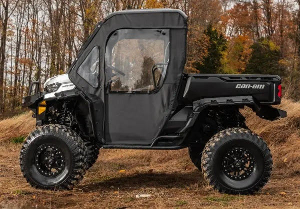 SuperATV Primal Soft Cab Enclosure Doors for Can Am Defender HD10 Models