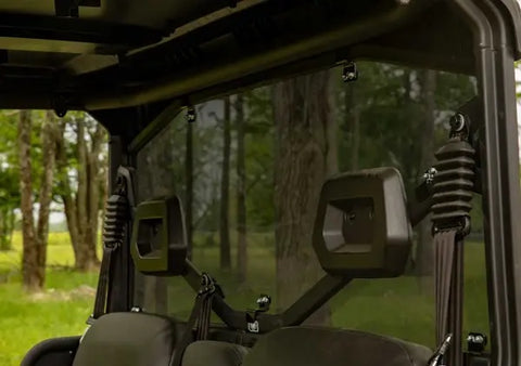 Can Am Defender Rear Windshields Tinted Dark