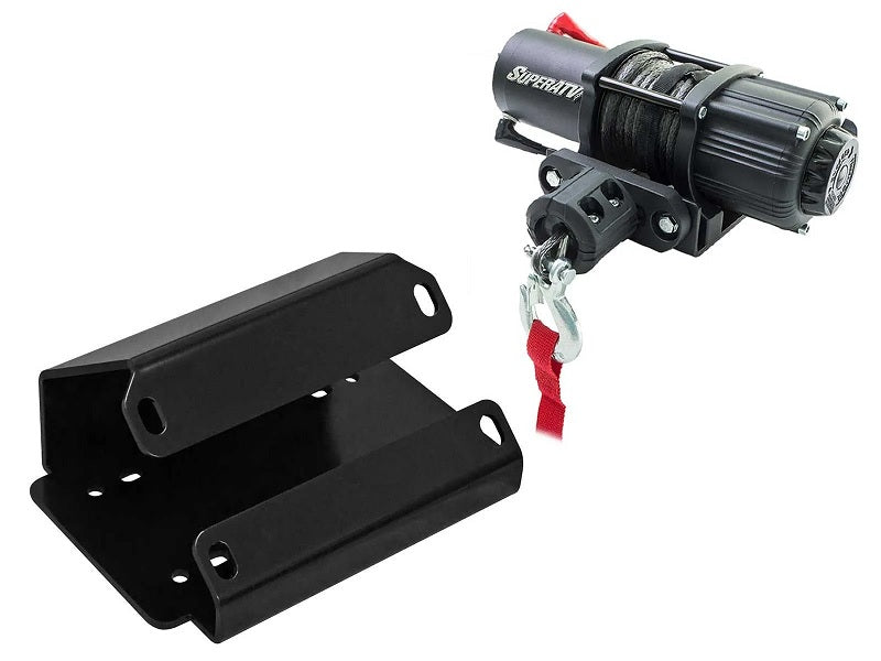 SuperATV Can Am Defender Winch and Winch Mounts