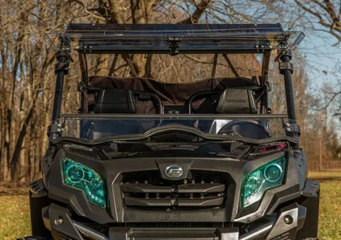 SuperATV CF Moto UForce 800 Flip Windshield